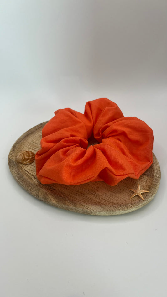 Chouchou Orange - Fait Main