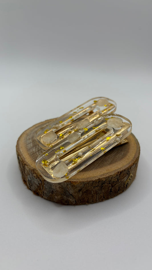 Pinces Pétales Blancs