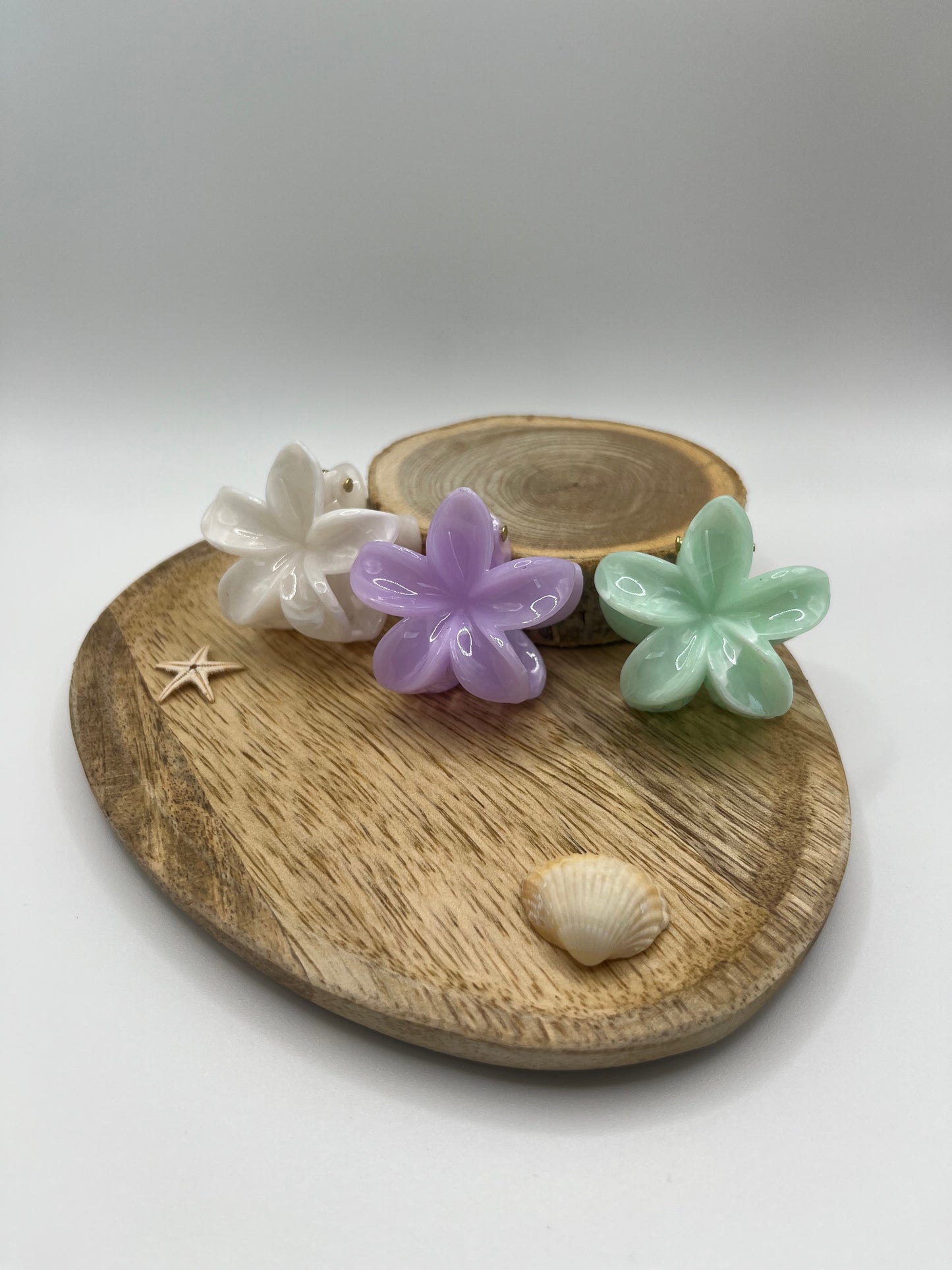 Mini Pinces Flora - Lot Pastel